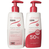 Woman Isdin Duo gel higiene intima 2 x 200 ml com Desconto na 2 Embalagem