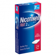 Nicotinell Fruit, 2 mg x 24 goma