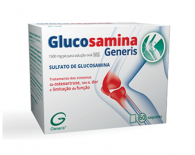 Glucosamina Generis MG, 1500 mg x 60 p sol oral saq