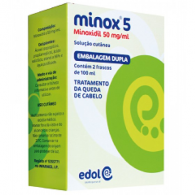 Minox 5, 50 mg/mL-100 mL x 2 sol cut