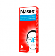 Nasex 1 mg/ml gts nasais, sol Frasco - 1  - 10 ml