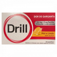 Drill Mel e Limo sem acar , 0.2 mg + 3 mg Blister 24 Unidade(s) Past