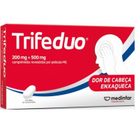 Trifeduo MG, 200 mg + 500 mg Blister 20 Unidade(s) Comp revest pelic, 200 mg + 500 mg x 20 comp rev