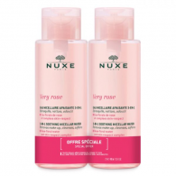 Nuxe Very rose Duo Água micelar calmante 3 em 1 2 x 400 ml Edição especial
