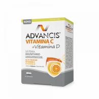 Advancis Vitamina C + D X 30 cps.